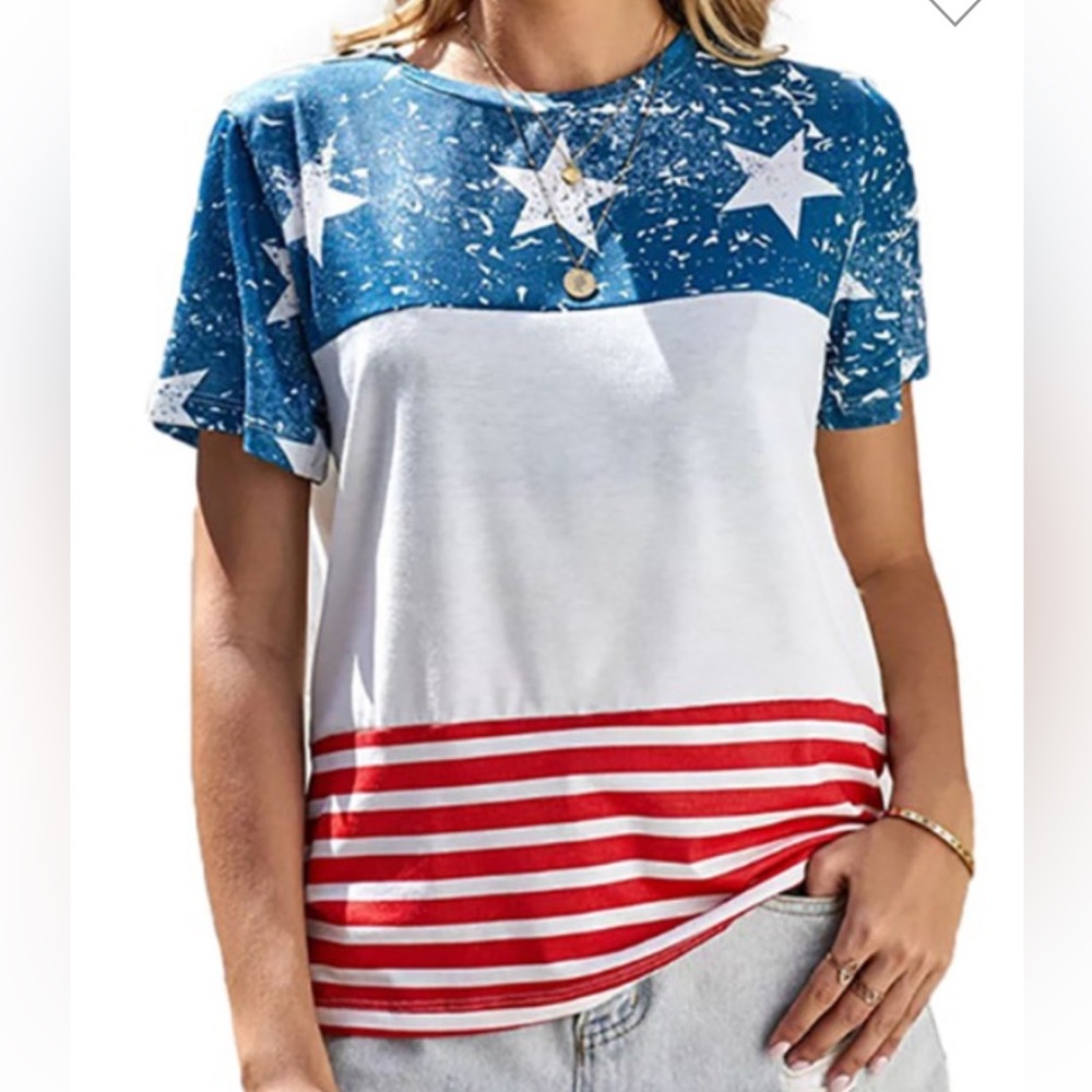 Star Print Top